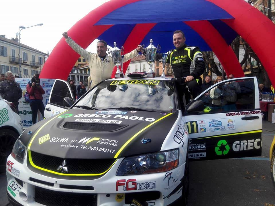 Rally Colli del Grignolino-Monferrato, trionfa l’equipaggio Minchella – Moro