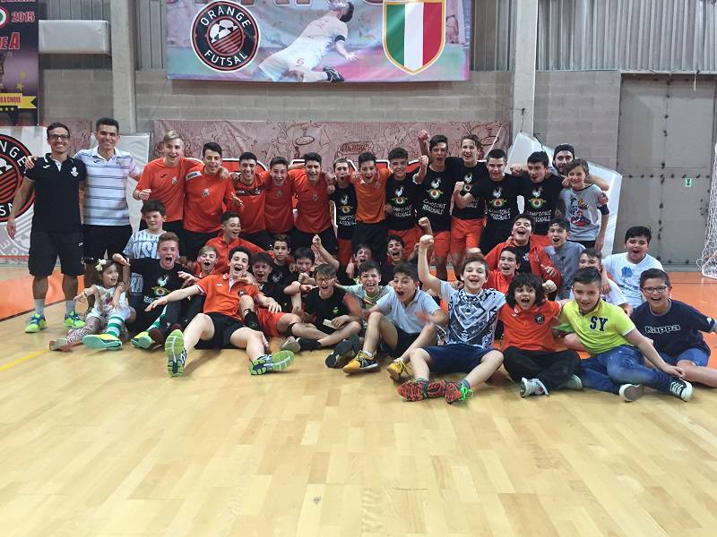I Giovanissimi dell’Orange Futsal si laureano Campioni Regionali