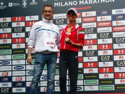 Monica Audenino si migliora alla Maratona di Padova