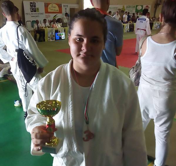 Al Trofeo Internazionale di Novi Ligure terzo posto per la Scuola Judo Shobukai con Giulia Cicatiello