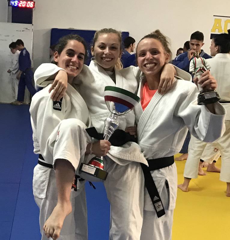 La judoka villanovese Giorgia Pirrone quinta agli Italiani Juniores e nuova cintura nera