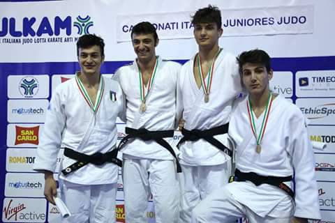 Medaglia di bronzo per Gianluca Iudicelli ai Campionati Italiani Juniores di Judo