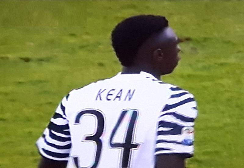 Moise Kean segna la sua prima rete in serie A e regala la vittoria alla Juventus