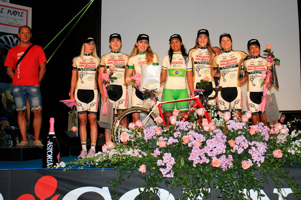 Servetto Giusta AluRecycling: infortunio per la Huang, al Giro Rosa ci sarà la kazaka Sokovina