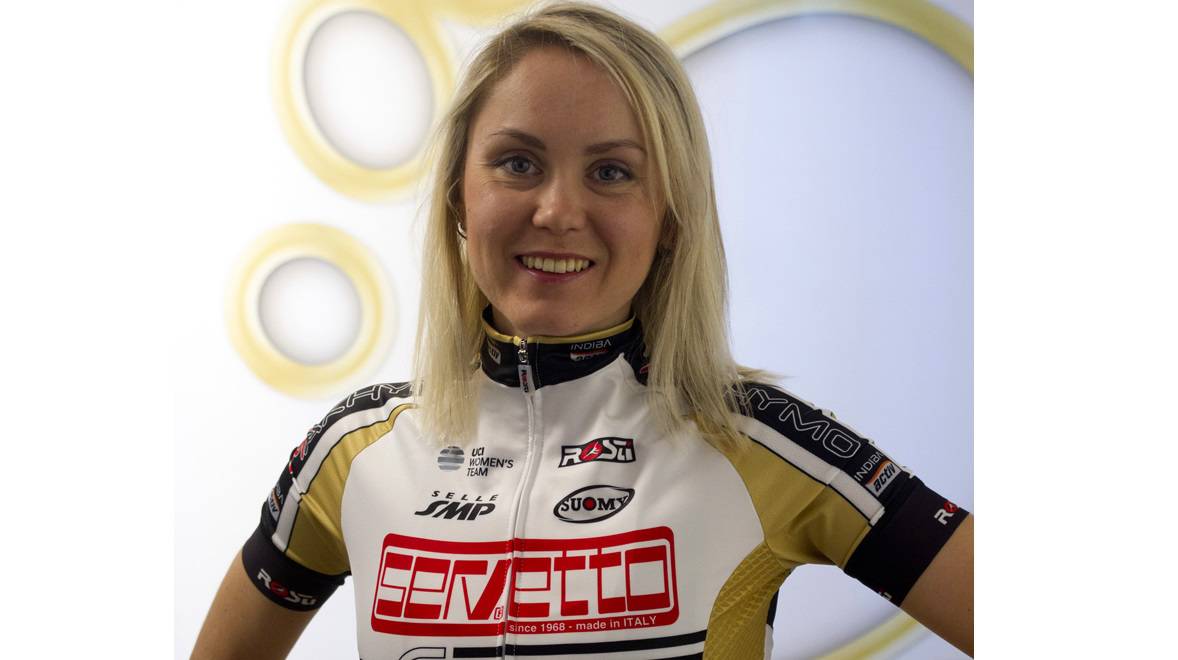 La russa Anna Potokina vestirà la casacca del Team Servetto Giusta AluRecycling anche nel 2018