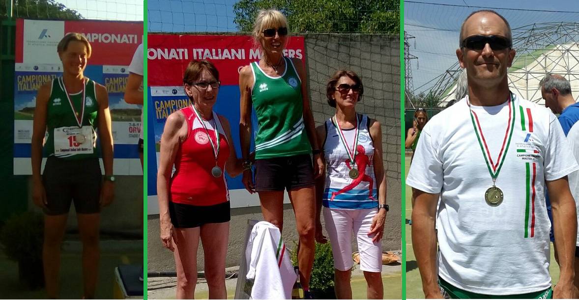 Quattro medaglie per la Vittorio Alfieri ai Campionati Italiani Master con Francesca Juri superstar