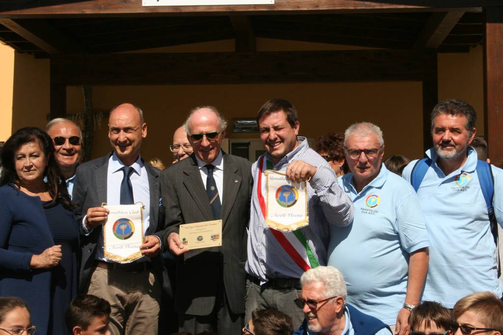 Il Panathlon Club Asti in visita di solidarietà Arquata del Tronto