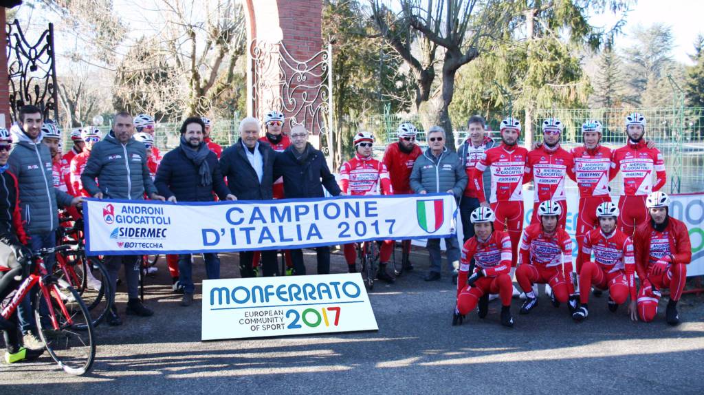 Successo per il Training Week del Sistema Monferrato con l’Androni Team