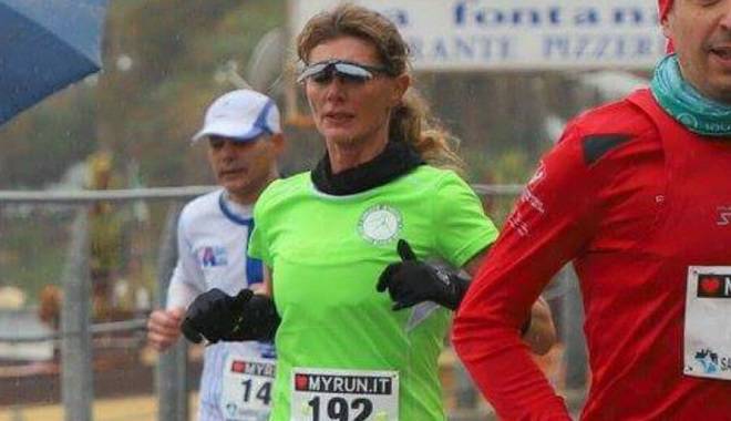 Monica Audenino più forte della pioggia alla Maratona di Sanremo
