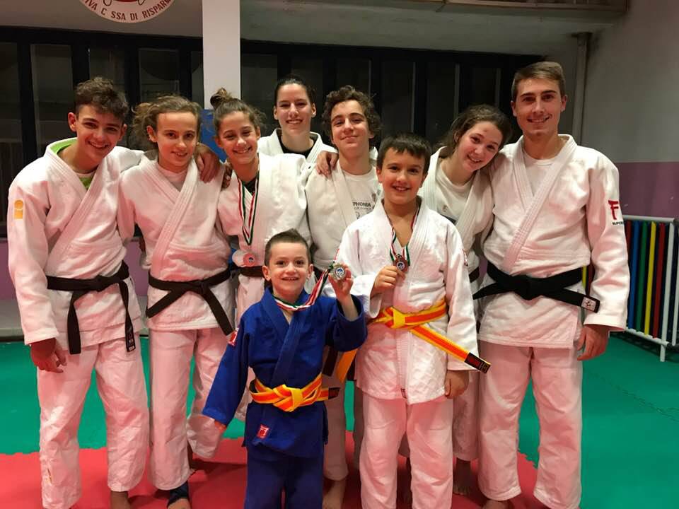 Gli atleti del Judo della Polisportiva CrAsti sugli scudi al Torneo di Natale di Genova