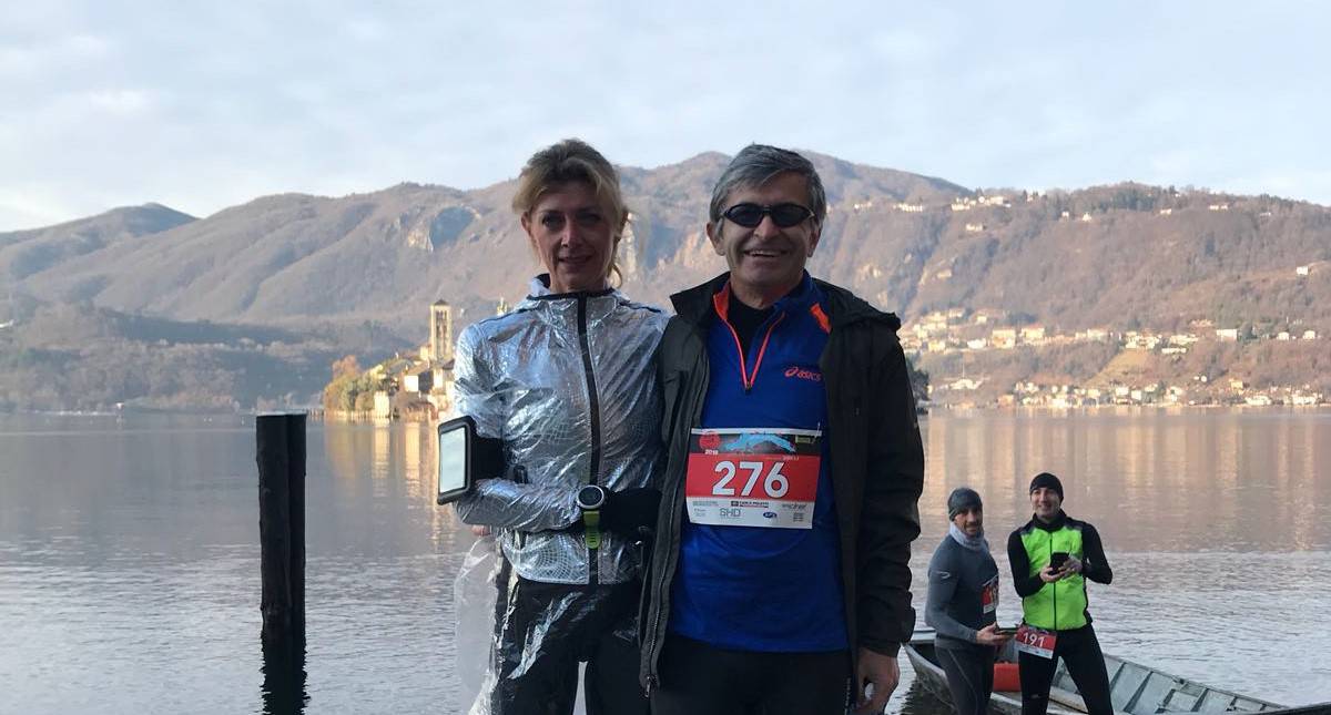 Monica Audenino e Domenico Guglielminetti finisher al Trail di 39 km del Lago d’Orta