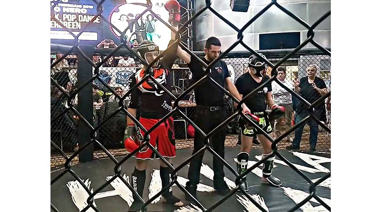 Fabiano Baldi della Fight Team School Asti protagonista al torneo “Fiscam in the cage”