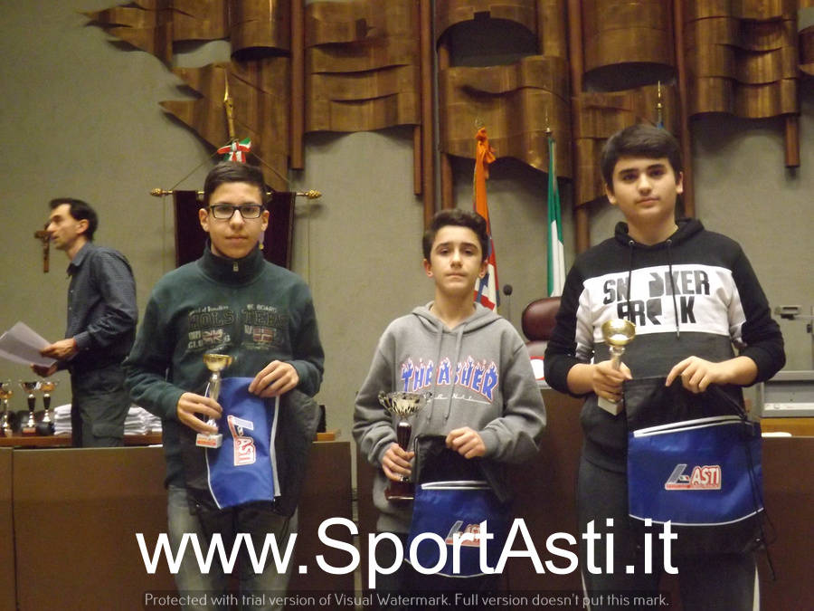 Premiazioni Fidal Asti 2017