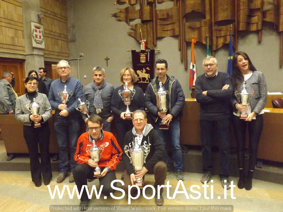 Premiazioni Fidal Asti 2017