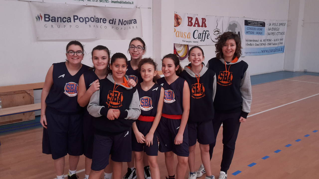 Basket Femminile: doppio ko per le Under 16 e 13 della Scuola Basket Asti