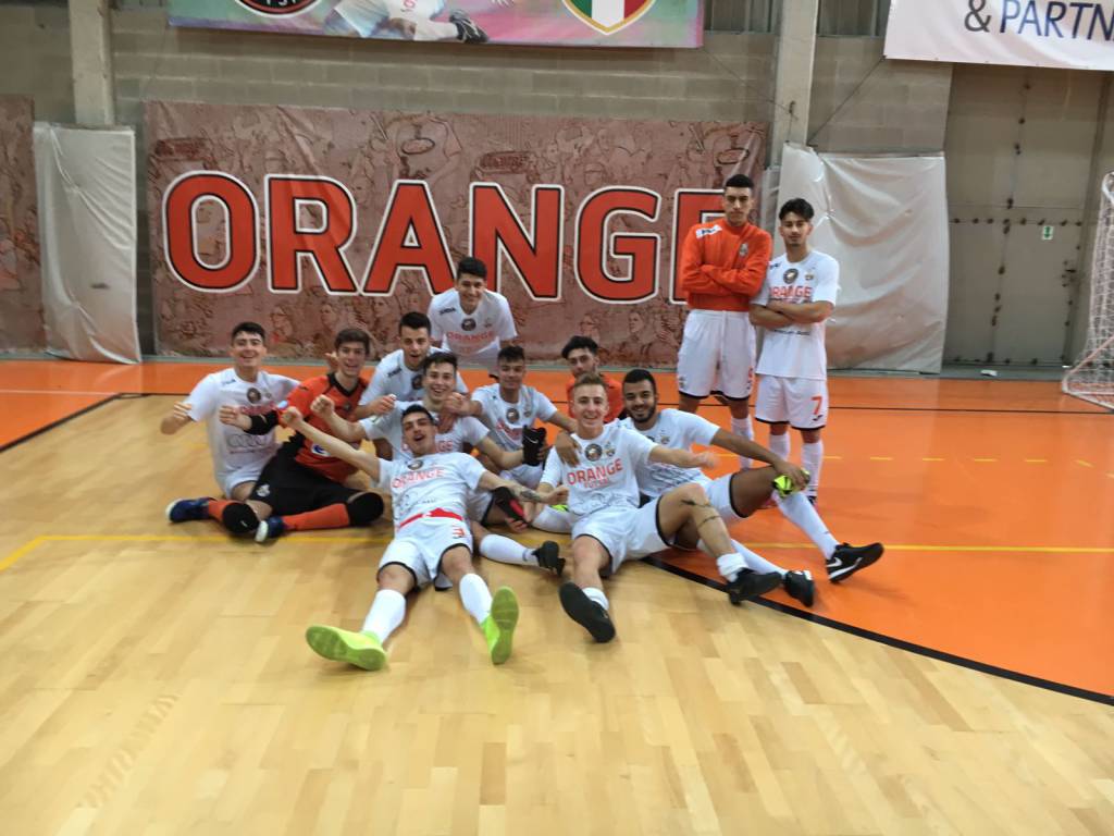 L’Under 19 dell’Orange Futsal è campione regionale; bene anche Juniores e allievi