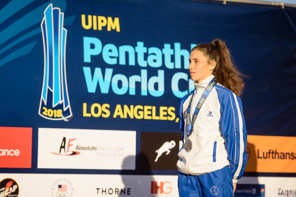 Straordinaria Alice Sotero, seconda nella prova di Coppa del Mondo di Pentathlon Moderno a Los Angeles