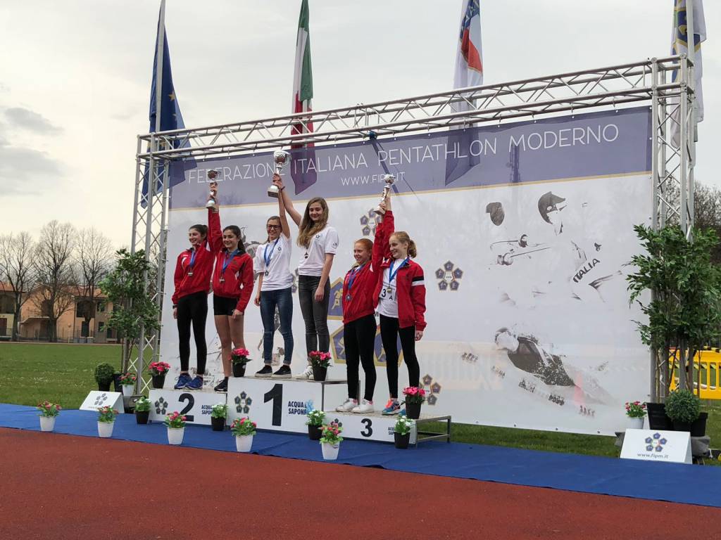 Pentathlon: Vittoria Bianco e Valentina Martinescu Campionesse Italiane Esordienti A di staffetta