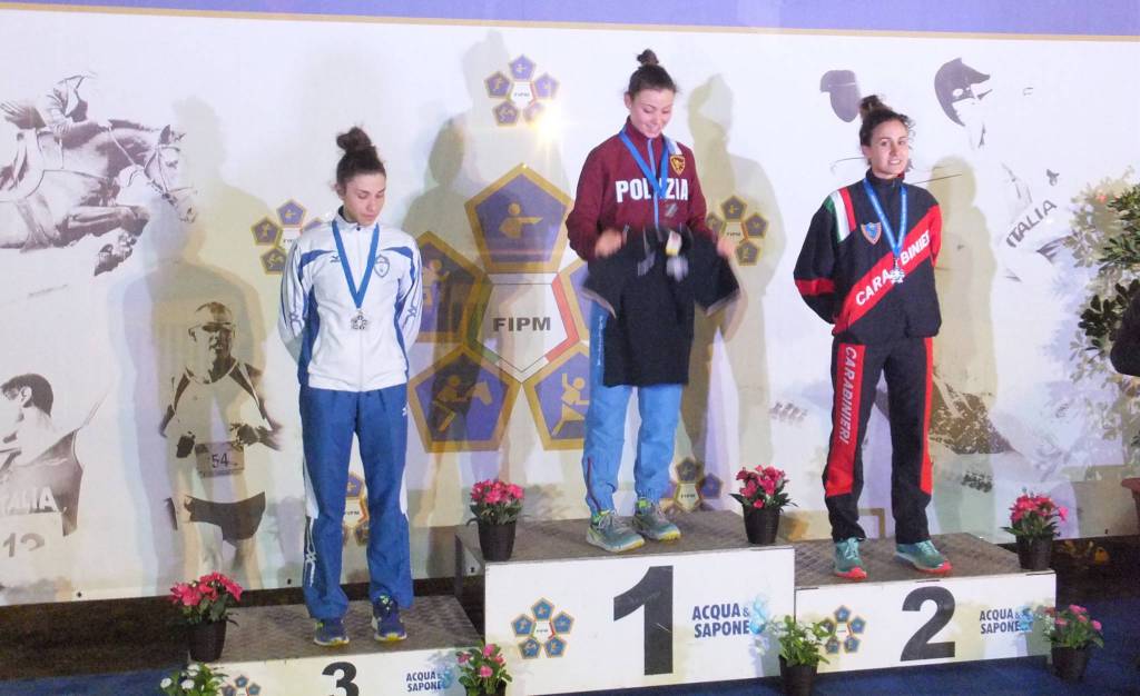 Alice Sotero terza ai Campionati Italiani Senior di Pentathlon Moderno