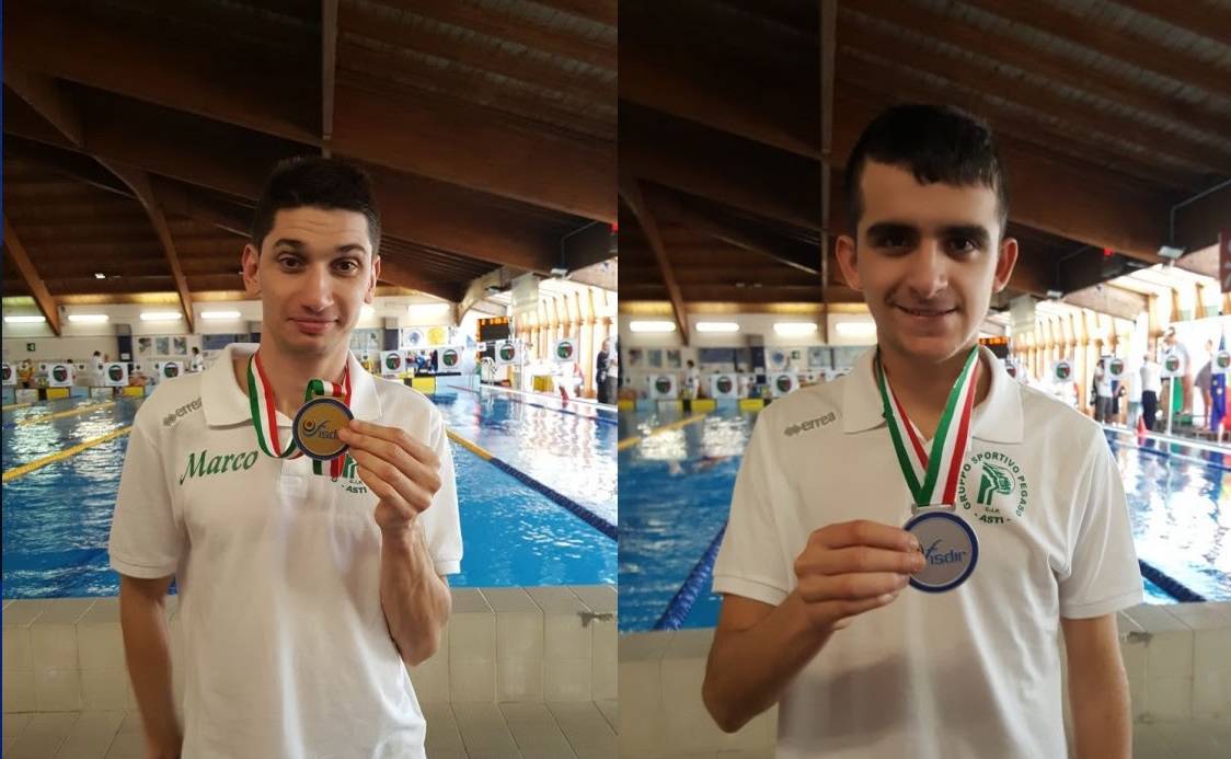 Ai Campionati Italiani FISDIR di Fermo titoli tricolore per Marco Scafidi e Simone Basso