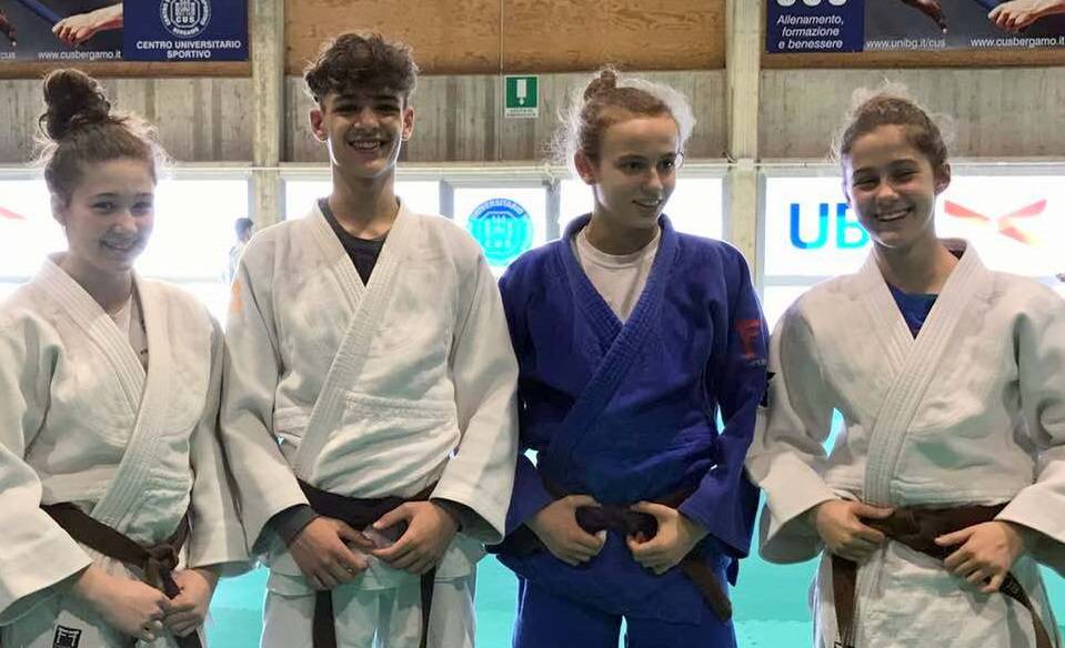 Quattro atleti della Polisportiva Astigiana selezionati per la squadra regionale di Judo