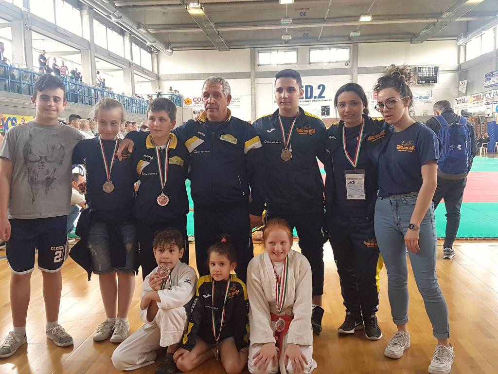 Ai Campionati Nazionali Aics gli Amici del Judo Piemonte fanno il pieno di medaglie