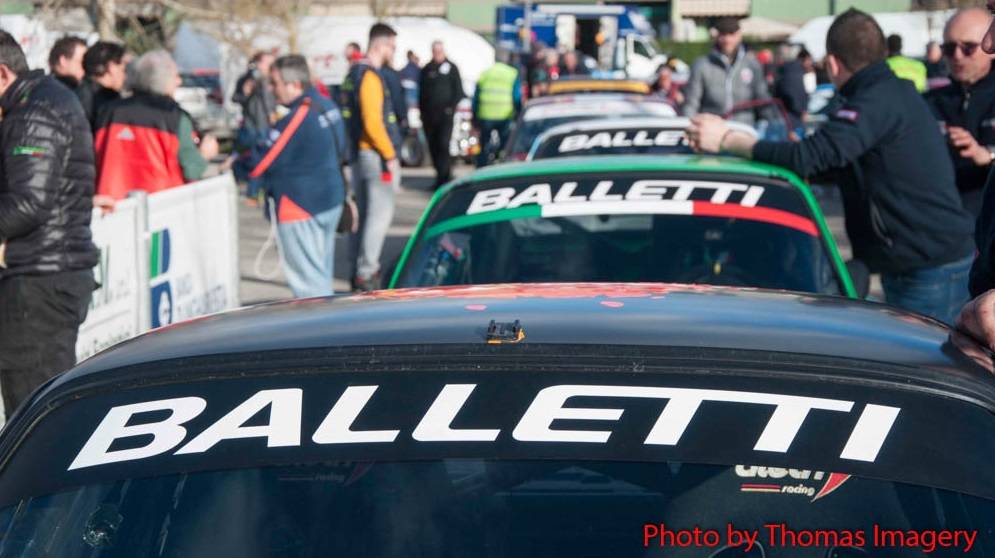 Doppio impegno per la Balletti Motorsport pronta per il Rally Campagnolo e Vallelunga