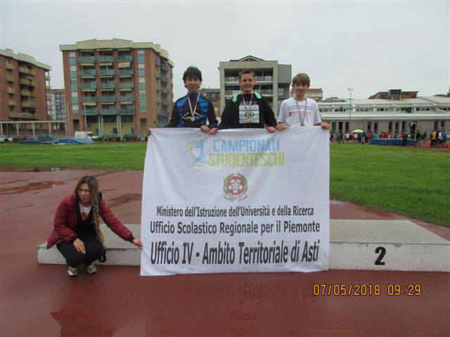 Campionati Studenteschi di Atletica 2018 Scuole Medie Asti