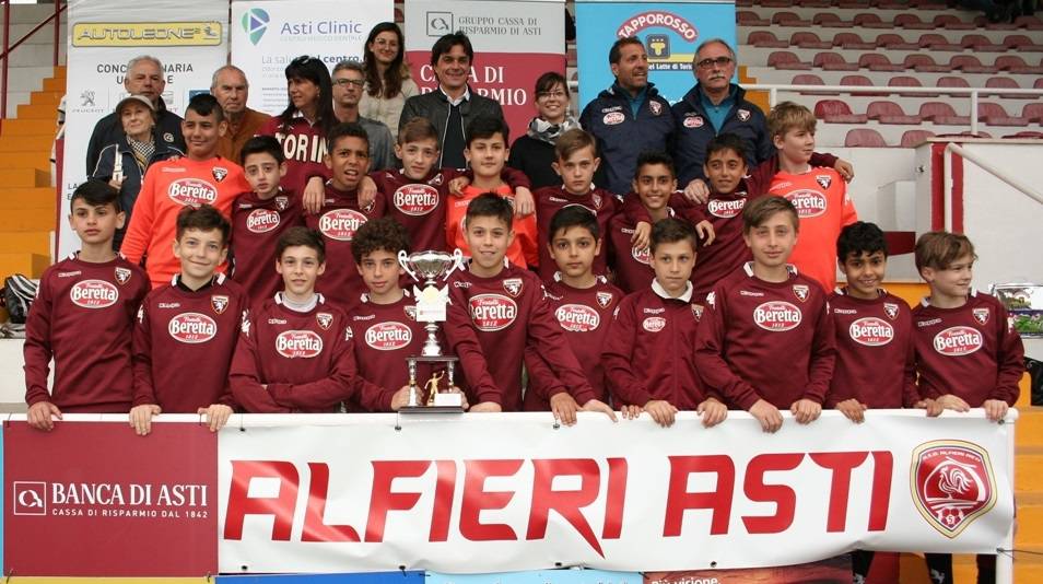 Gli esordienti del Torino si aggiudicano il 25° Torneo di Asti, 1° Memorial Giancarlo Momentè