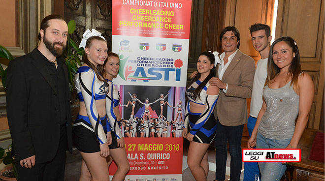 presentazione  campionati assoluti di  Cheerleading e Cherdance sportivi
