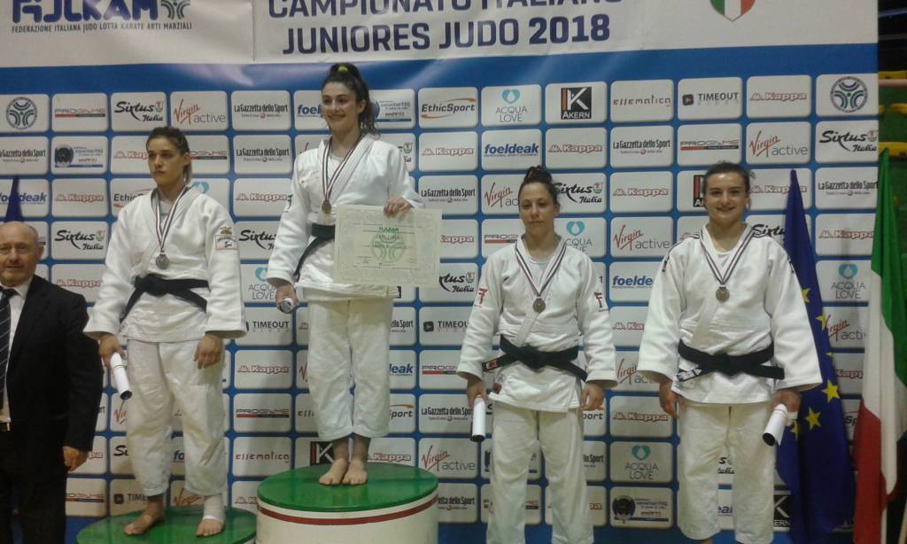 Silvia Pellitteri campionessa Italiana Juniores di Judo