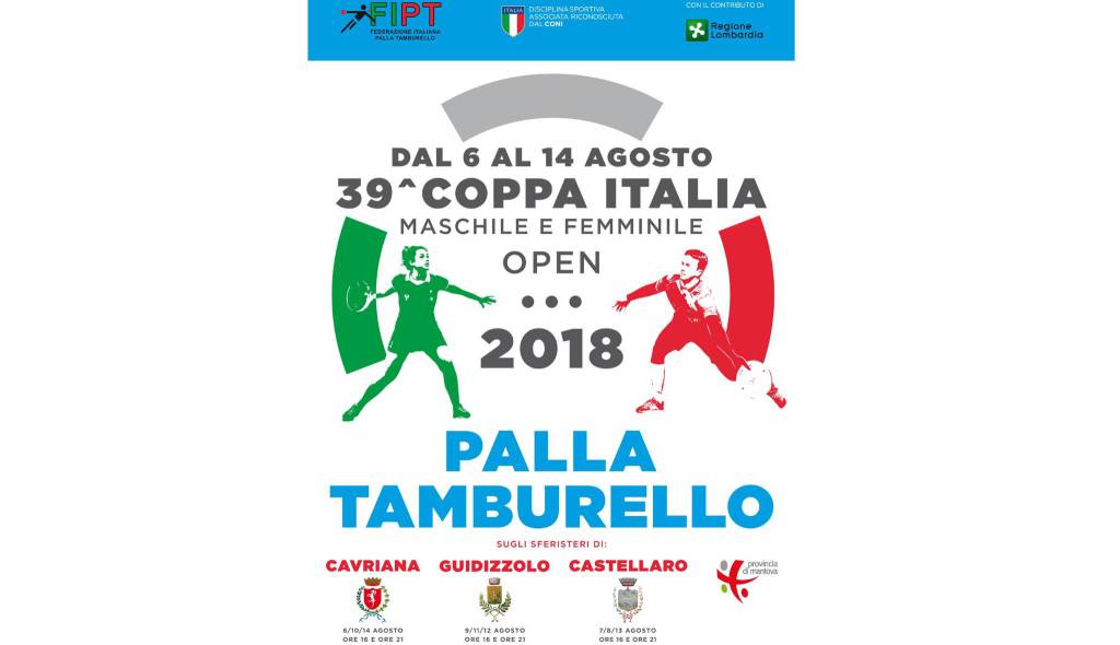 Presentate le finali di Coppa Italia di Tamburello di serie A e B maschili e femminili