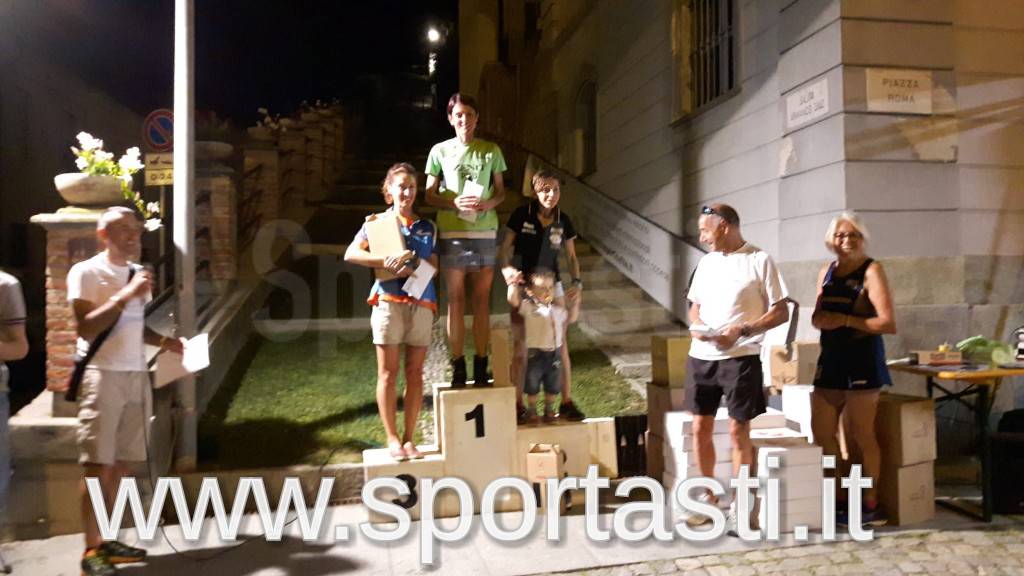 Gabriele Gagliardi e Rossella Giordano i più veloci alla Cronoscalata al Castello di Guarene