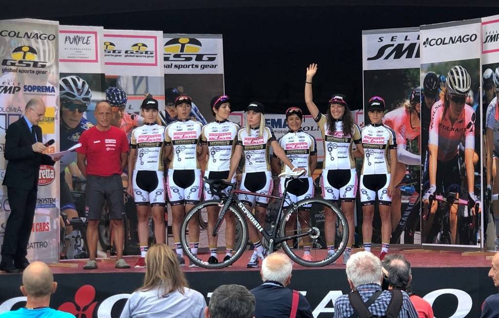 La Servetto Stradalli AluRecycling chiude il Giro d’Italia Femminile con il buon piazzamento di Anna Potokina