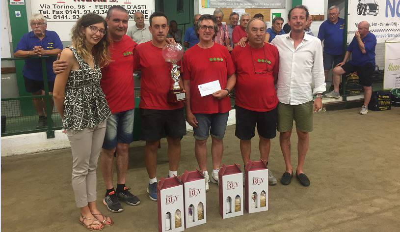San Martino si aggiudica il primo Torneo Città di San Damiano d’Asti di bocce