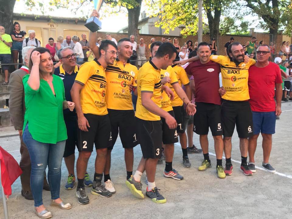 Il Vignale si aggiudica la Coppa Italia di Muro di serie A 2018