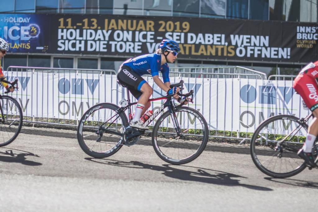 Le emozioni di Matilde Vitillo dopo la sua ottima prestazione ai ai Campionati del Mondo di ciclismo su strada di Innsbruck