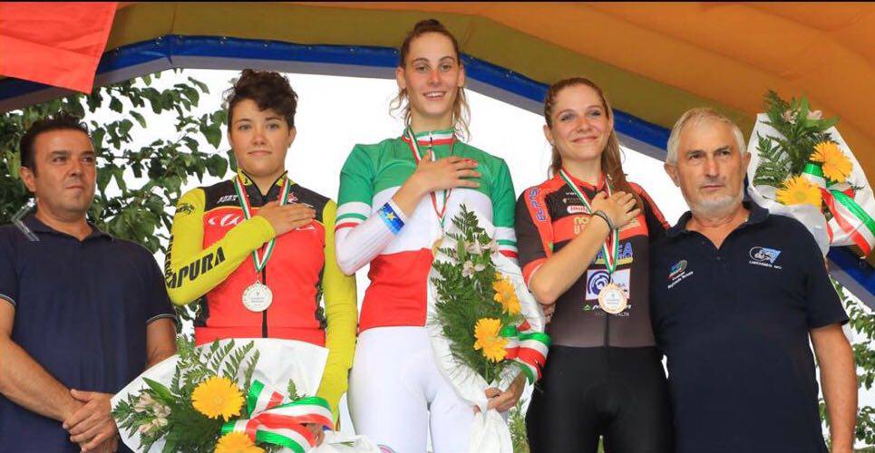 Matilde Vitillo medaglia di bronzo ai Campionati Italiani a cronometro juniores