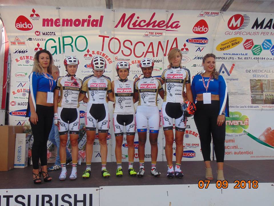 Giro di Toscana molto positivo per la Servetto Stradalli AluRecycling