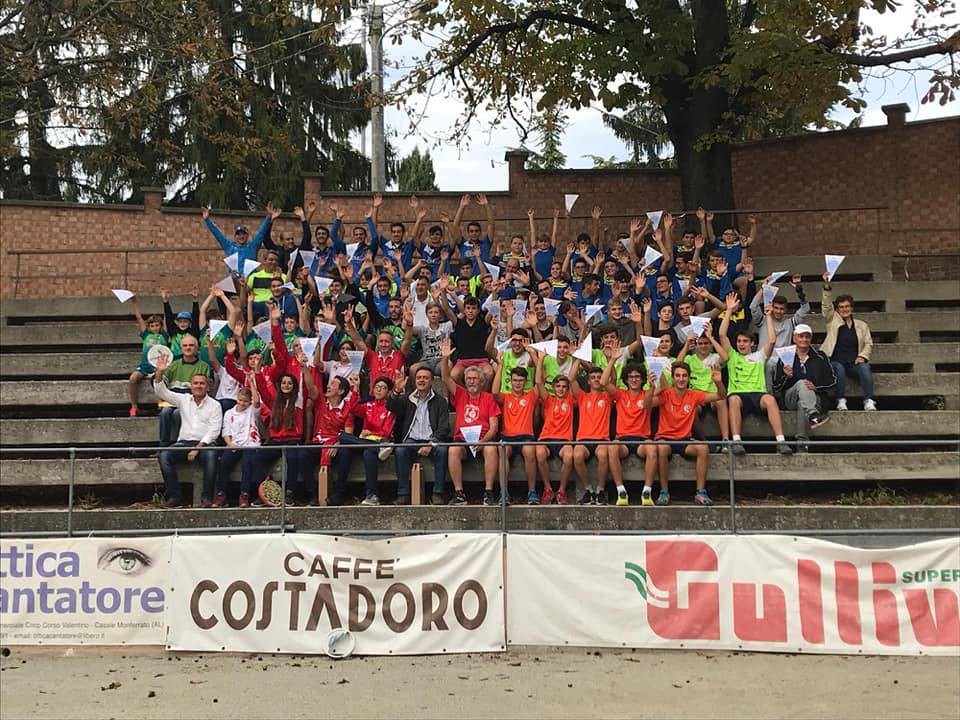 Al Campionato Italiano Giovanile di Tamburello a Muro successi per i Giovanissimi del Cinaglio e gli Juniores della Pieese