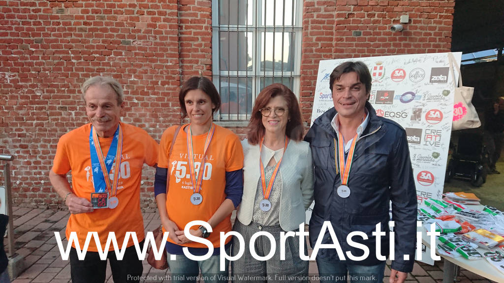 Premiazione Run 5.30 2018 Asti