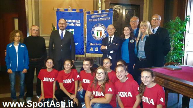 Consegnati i riconoscimenti agli sportivi dei Veterani dello Sport e Azzurri d’Italia di Asti