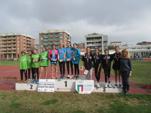 Campestre a Staffetta Scuole Medie 2018