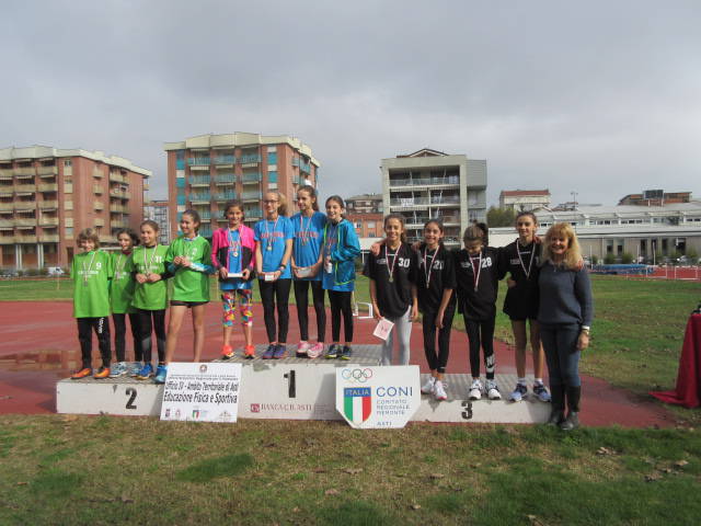 Campestre a Staffetta Scuole Medie 2018