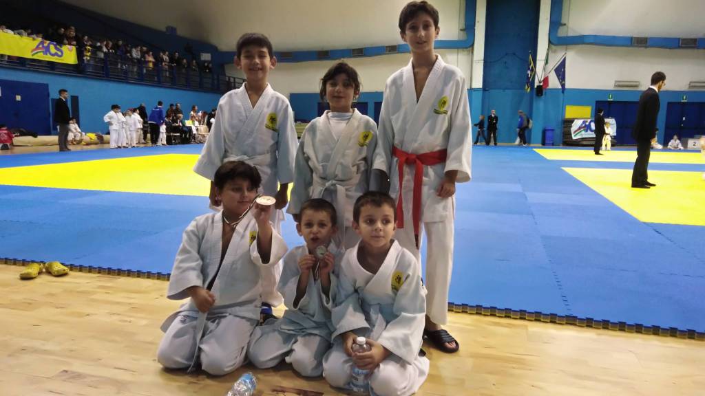 Esordio positivo per la Scuola Judo Shobukai alla gara giovanile Aics “We all love judo”