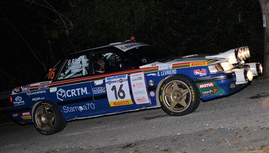 La Balletti Motorsport chiude la stagione al Monza Rally Show
