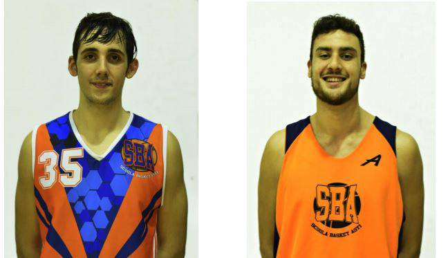Scuola Basket Asti: Biondi e Cotto si allenano con la squadra di Serie B Nazionale dell’Olimpo Basket Alba