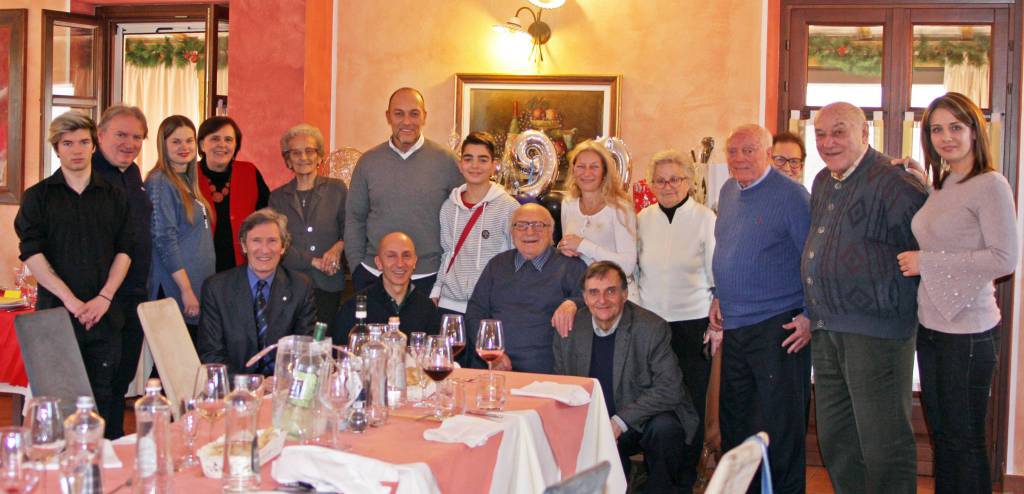 Asti, festeggiati i 90 anni di Michele Serra