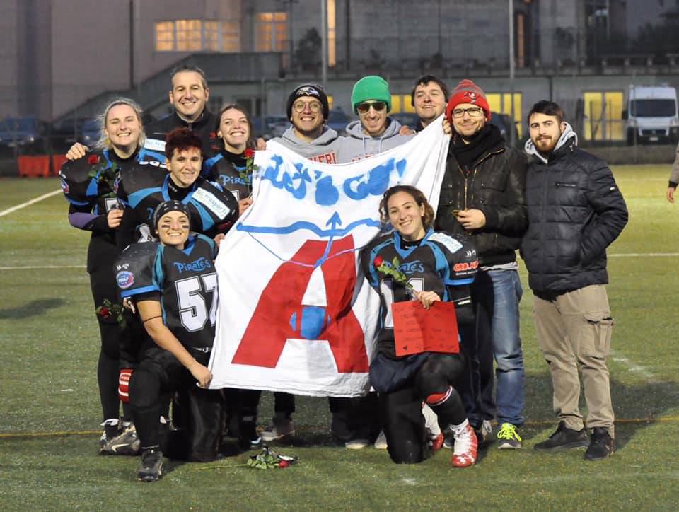 Football Americano: le Pirates Arciere si qualificano per le semifinali del Campionato Nazionale CIFAF 2018