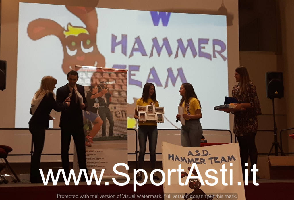Premiazioni Hammer Team 2018